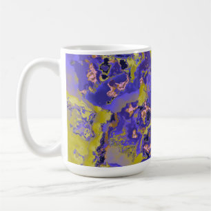 Radioaktiv marmor kaffemugg