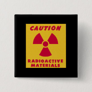 Radioaktiv materialnovelty knapp
