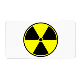 Radioaktiv symbol fraktsedel