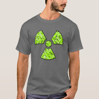 Radioaktiv utslagsplats tee shirt