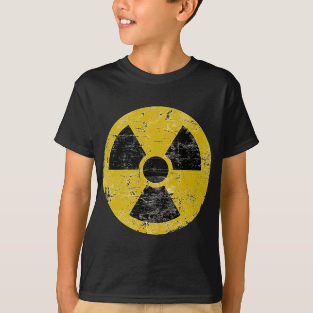 Radioaktiv vintage tee (Framsida)