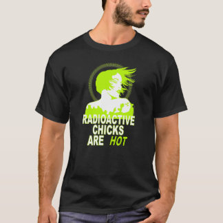 Radioaktiva chickar hoas t shirt