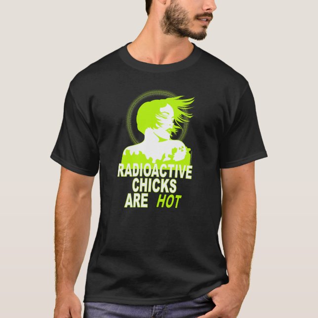 Radioaktiva chickar hoas t shirt (Framsida)