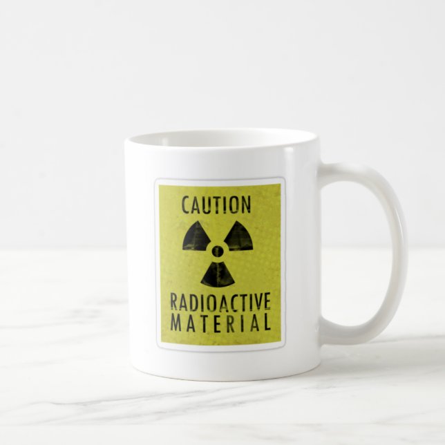 "radioaktiva material kaffemugg (Höger)