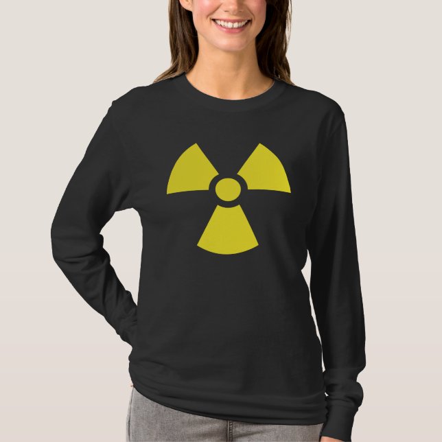 Radioaktiva symbolmörkT-tröja T Shirt (Framsida)
