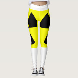 Radioaktiva vita ben leggings