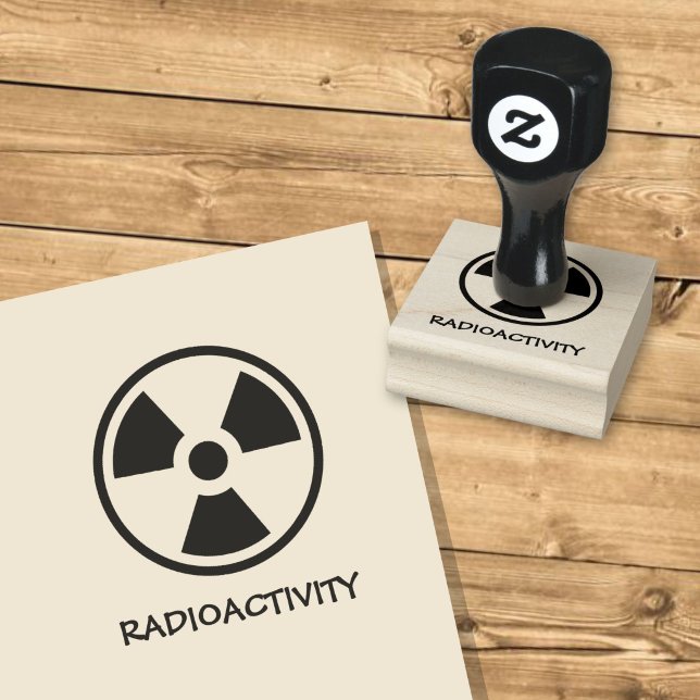 Radioaktivitetsvarning Stämpel (Skapare uppladdad)