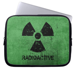 Radioaktivt Grunge Select-A-Färg Laptop Sleeve