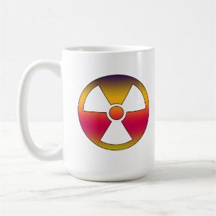 Radioaktivt kärnvapen kaffemugg