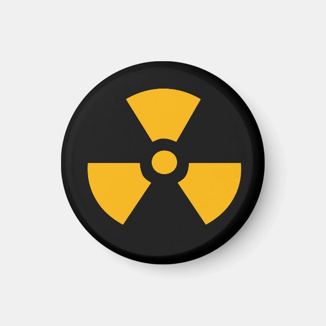 Radioaktivt kärnvapen magnet (Framsidan)