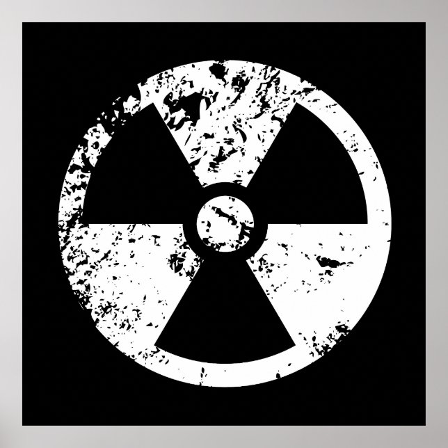 Radioaktivt kärnvapen poster (Framsidan)