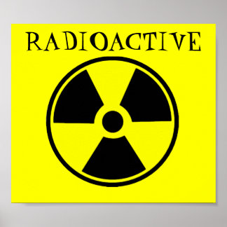 Radioaktivt Poster