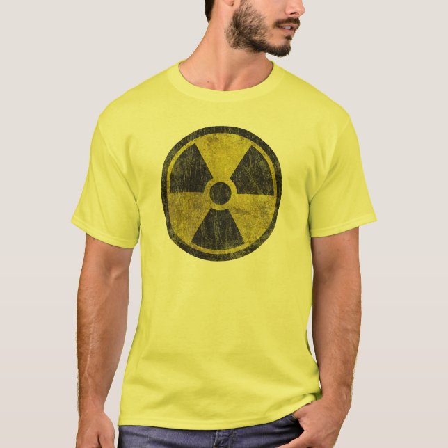Radioaktivt symbol för Grunge Tröja (Framsida)