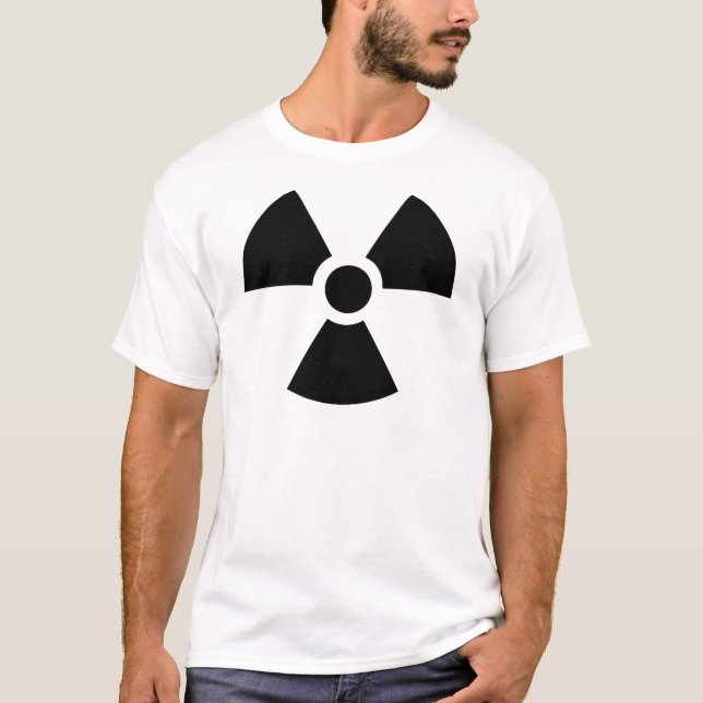 Radioaktivt symbol! tee (Framsida)