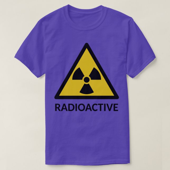 Radioaktivt T Shirt (Design framsida)