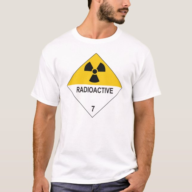 radioaktivt t shirt (Framsida)