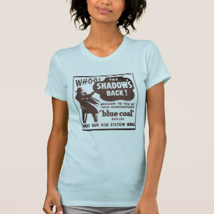 Radioanropet för skuggans bakre Vintage T Shirt