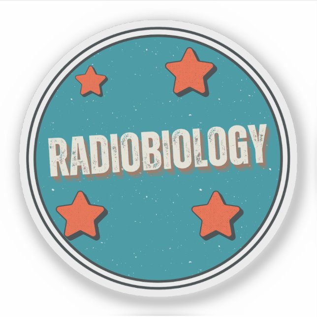 Radiobiologi Klistermärken (Framsida)