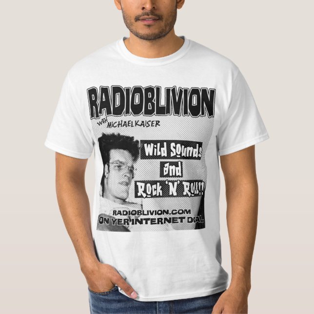 RadiOblivion - Starkweather vit T Shirt (Framsida)