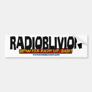 RadiOblivion - vredesutbrott Bildekal