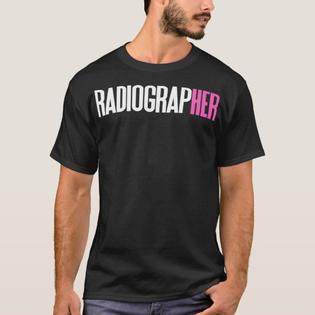 Radiograf for Women in Radiology  T Shirt (Framsida)