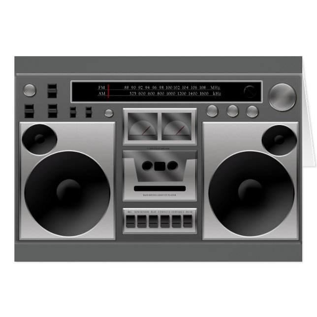 Radiografik i Boombox OBS Kort (Framsidan Horizontal)