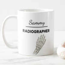 RADIOGRAPHER Personalized Name X-Ray Tech Gift
