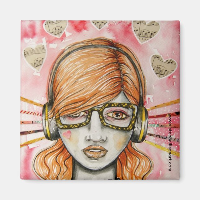 Radiohead Magnet (Framsidan)