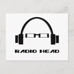 Radiohuvud Vykort