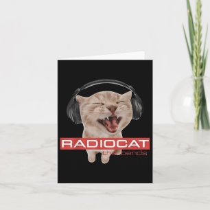 Radiokat, den luddiga musiklånet Cat Mamma Ca Kort