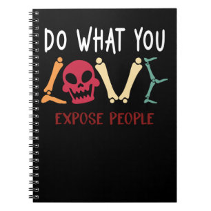 Radiolog Humor Skeleton Xray Funny Radiology Anteckningsbok