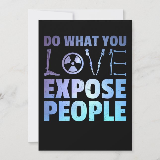 Radiolog Joke Funny Radiology Humor Rad Tech Inbjudningar (Framsida)