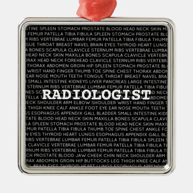 Radiolog Medicinsk terminologi Jul Julgransprydnad Metall (Framsidan)