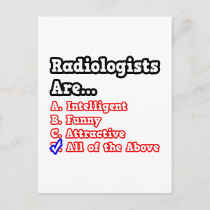 Radiolog Quiz..Joke Vykort