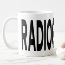 RADIOLOG Röntgenfotograf Svart Typsnitt