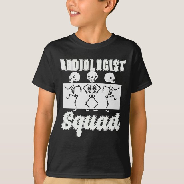 Radiolog Squad Radiology X-Ray Rad Tech Xray T Shirt (Framsida)