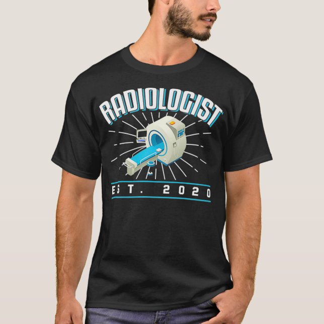 Radiolog Studenten Radiology Eam Degree 2020  T Shirt (Framsida)