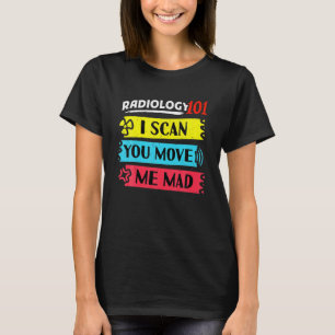 Radiologi 101 Lättfunny MRT X- Ray Rad Tech Med S T Shirt
