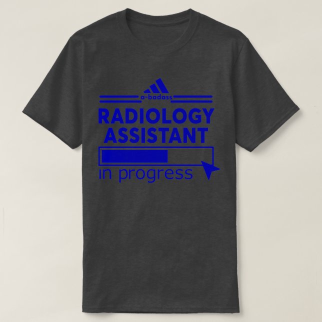 RADIOLOGI ASSISTANT Classic TShirt T Shirt (Design framsida)