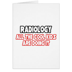 Radiologi... Coola barn Hälsningskort