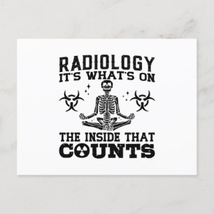 Radiologi Det är vad som finns på teknologen Xray Vykort