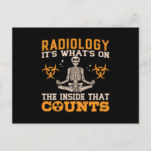 Radiologi Det är vad som står på teknikern Vykort