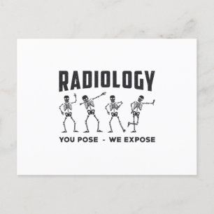 Radiologi Du Poserar Vi Blottar Röntgensjuksköters Vykort