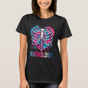 Radiologi Heart Ribage Medical Imaging Oncology T Shirt