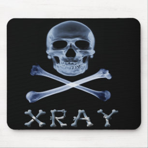 RADIOLOGI JOLLY ROGER för RÖNTGENSTRÅLEPIRATfla Musmatta