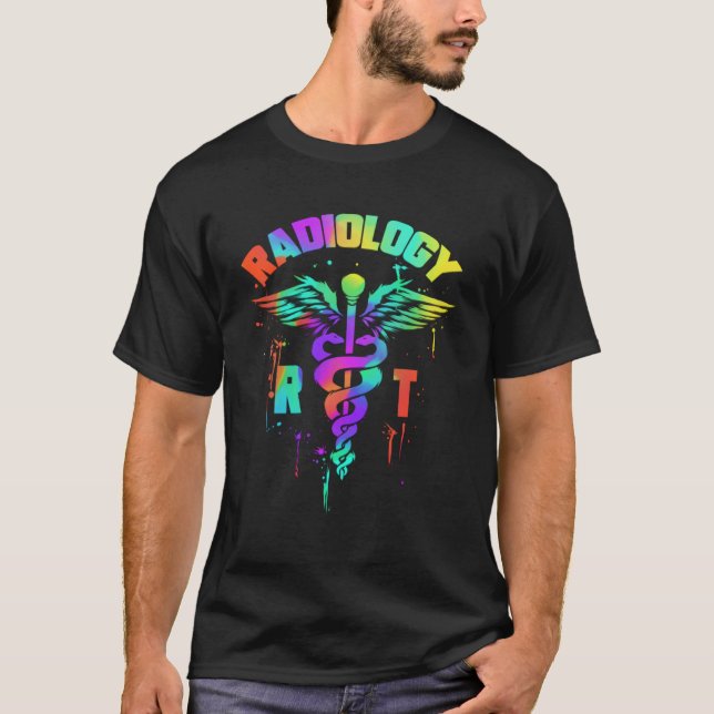 Radiologi RT Radiolog & röntgentekniker T Shirt (Framsida)