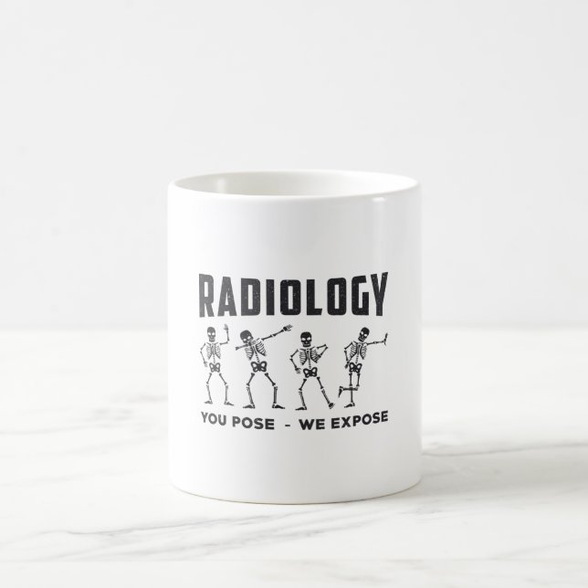 Radiologi som du väljer att exponera teknologer rö kaffemugg (Center)