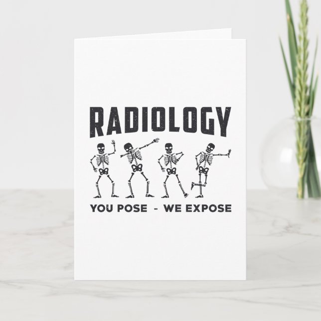 Radiologi som du väljer att exponera teknologer rö kort (Framsida)