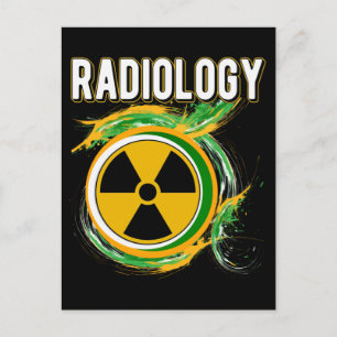 Radiologi Symbol Röntgen Radiolog Vykort
