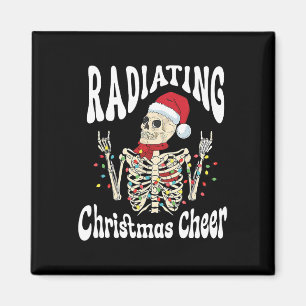Radiologi utstrålar julglädje Röntgenstråle Rad Te Magnet